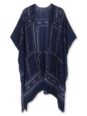 Indigo Patchwork Kimono
